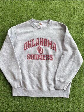 Vintage Oklahoma Sooners Fruit of the Loom Crewneck Sweatshirt